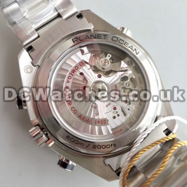Cheap UK Sale Omega Planet Ocean Automatic Fake Watches With Blue Dials For Men